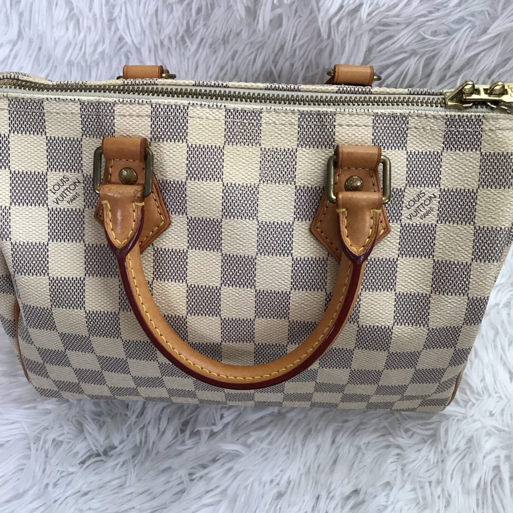 Louis Vuitton Azur Speedy Bandolier 25 - Picture 10 of 16